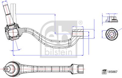SPURSTANGENKOPF FEBI BILSTEIN 185887 2