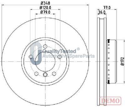 DISC FRANA JAPANPARTS DI0157JM