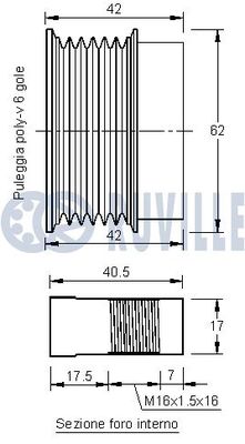 SISTEM ROATA LIBERA GENERATOR RUVILLE 542269 1