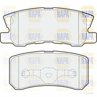 Brake Pad Set NAPA PBP7038