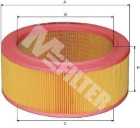 Воздушный фильтр MFILTER A 121 для METROCAB TAXI