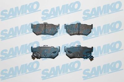 Комплект тормозных колодок, дисковый тормоз SAMKO 5SP751 для SUZUKI SWIFT