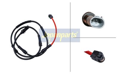 JAPANPARTS Įspėjimo kontaktas, stabdžių trinkelių susidėvėjimas