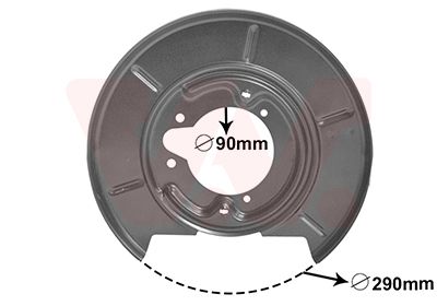 PROTECTIE STROPIRE DISC FRANA VAN WEZEL 0620373