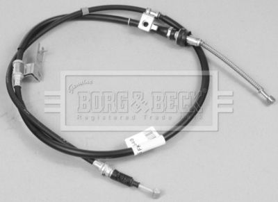 Cable Pull, parking brake Borg & Beck BKB2540