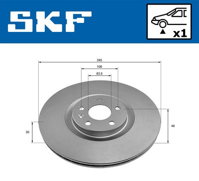 DISC FRANA SKF VKBD81327V1 1