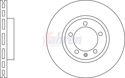 Fahren Brake Disc FBD6786