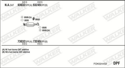 ABGASANLAGE WALKER FOK024452
