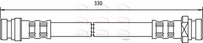 Brake Hose APEC HOS3477