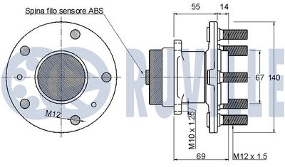 SET RULMENT ROATA RUVILLE 221244 1