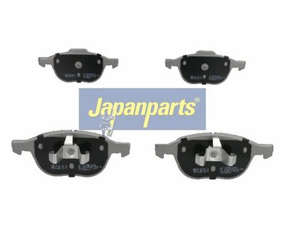 JAPANPARTS Stabdžių trinkelių rinkinys, diskinis stabdys
