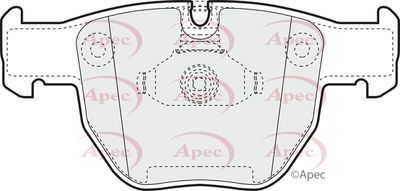 Brake Pad Set APEC PAD1325