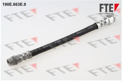 FTE 190E.663E.0 Тормозной шланг  для PEUGEOT 1007 (Пежо 1007)