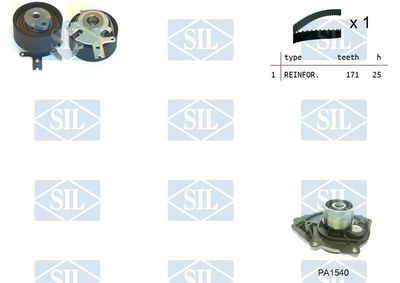 SET POMPA APA + CUREA DINTATA