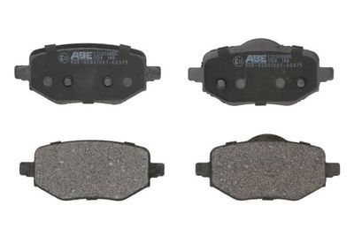 Remblokken set Achter , past: DS DS 3 / DS 3  CITROEN C3 IV, C4 III, C4 X  OPEL CORSA F, MOKKA  PEUGEOT 2008 II, 208 II 1.2-Electric 05.19-