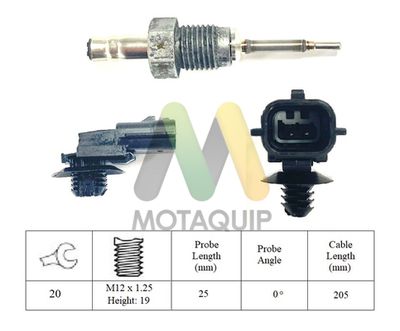 SENZOR TEMPERATURA GAZE EVACUARE