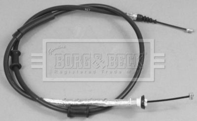 Тросик, cтояночный тормоз BORG & BECK BKB2863 для ALFA ROMEO MITO