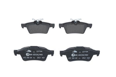 BREMSBELAGSATZ SCHEIBENBREMSE ATE 13047071942 14