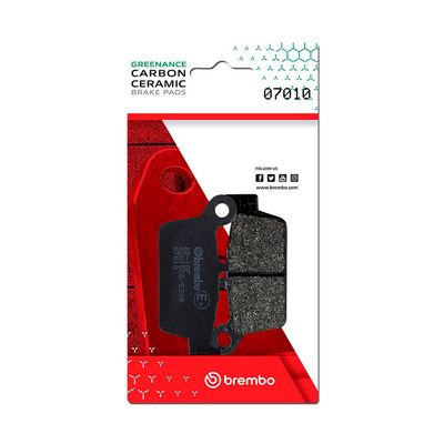 BREMBO Brake Pad Set, disc brake 07010