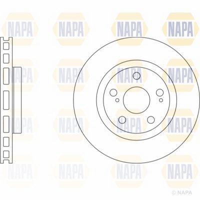 Brake Disc NAPA PBD8262