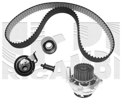 WKFI389 KM International Водяной насос + комплект зубчатого ремня