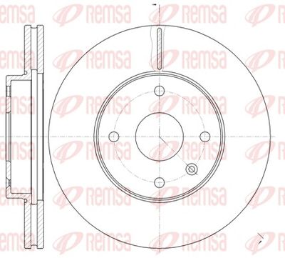 Brake Disc 61181.10