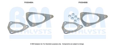 Set montare, toba de esapament BM CATALYSTS FK50486