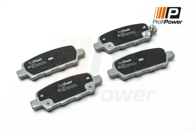 Комплект тормозных колодок, дисковый тормоз ProfiPower 1B2021 для RENAULT KOLEOS