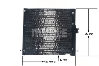 MAHLE AC 203 000S Радиатор кондиционера  для LAND ROVER RANGE ROVER II (P38A) 4.0 4x4