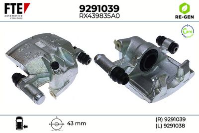 спирачен апарат FTE 9291039