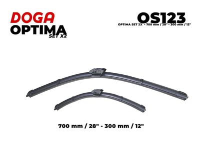 DOGA OS123 Щетка стеклоочистителя  для RENAULT (Рено)