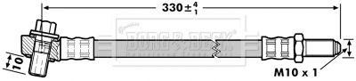 Brake Hose Borg & Beck BBH7025