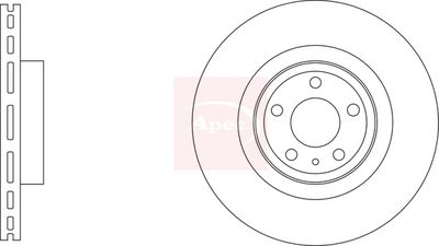 APEC Brake Disc DSK3376