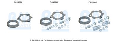 Монтажен комплект, филтър за прах/сажди BM Catalysts FK11058