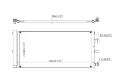 KONDENSATOR KLIMAANLAGE