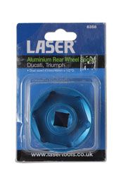Laser Tools Aluminium Rear Wheel Socket 1/2"D 41mm, 46mm
