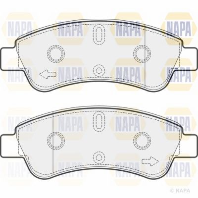 Brake Pad Set NAPA NBP1577