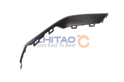 Baguette et bande protectrice, pare-chocs CHITAO — arrière droite, 580mm