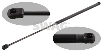 газов амортисьор, капак на двигателя SWAG 30 93 1634
