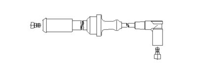 Провод зажигания BREMI 6A12/53 для CITROËN CX