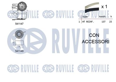 SET CUREA DE DISTRIBUTIE RUVILLE 550279 1