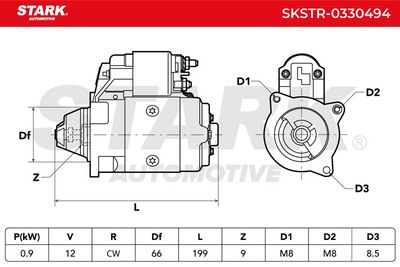 стартер STARK SKSTR-0330494