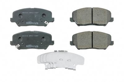 комплект спирачно феродо, дискови спирачки AISIN BPKI-1007