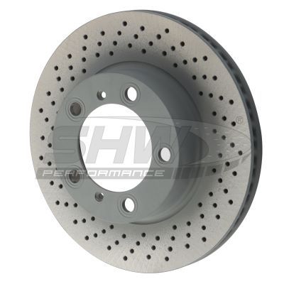 Тормозной диск SHW Performance PFL39871 для PORSCHE CAYMAN