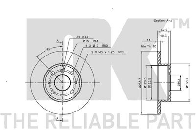 DISC FRANA NK 205105 1