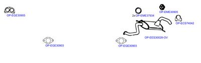 Изпускателна система OPTIMAL OP-EXSMD033