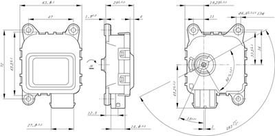 ELEMENT DE REGLARE CLAPETă DE îNCăLZIRE BOSCH 0132801169 5