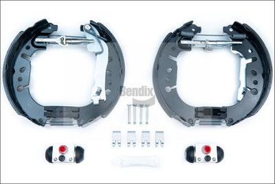Комплект тормозных колодок BENDIX Braking BXK1290 для FIAT TIPO