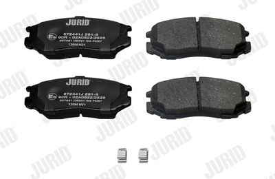 BREMSBELAGSATZ SCHEIBENBREMSE