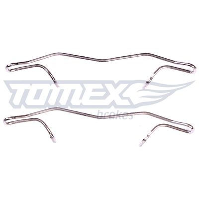Комплектующие, колодки дискового тормоза TOMEX Brakes TX 43-00 для VW TERAMONT
